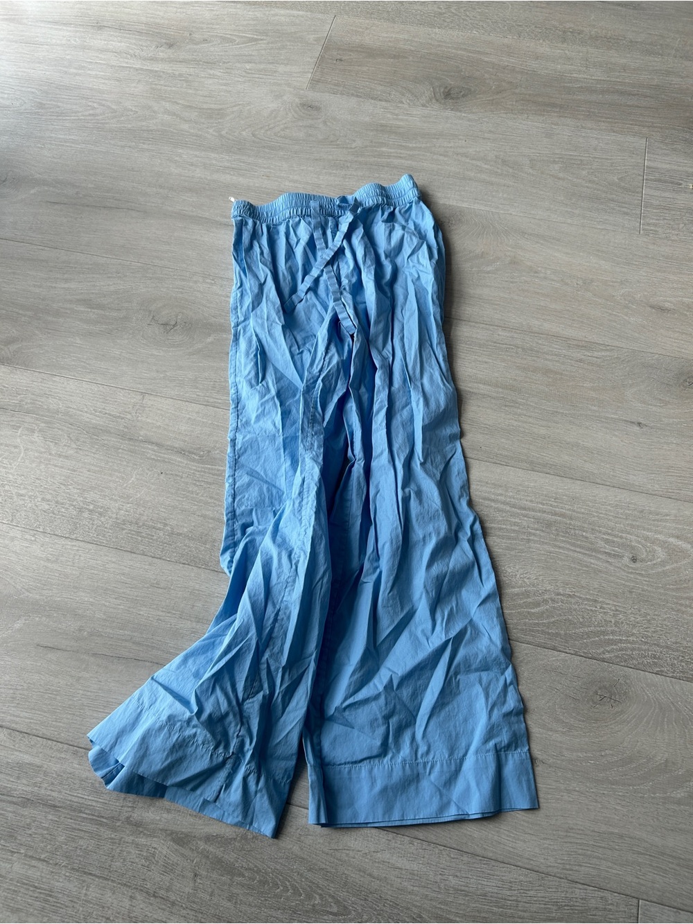 Maison Essentiel blue cotton pyjama bottoms size XS - Picture 11 of 12